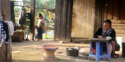 Woman working